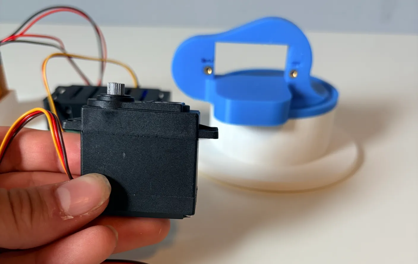 Robotic Arm build — Assemble the First Half of the Arm: Get the big servo motor.