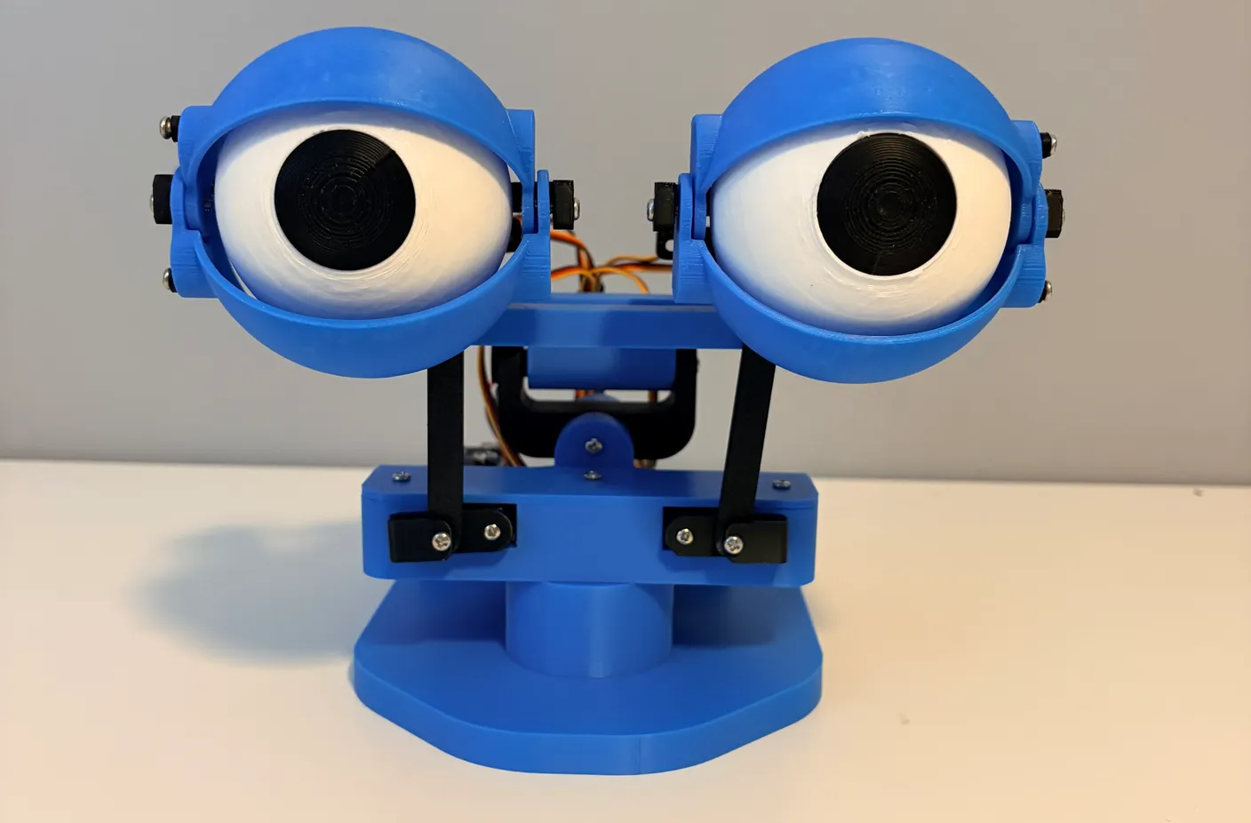 Robotic Eyes build — Wire it up: Guess what?